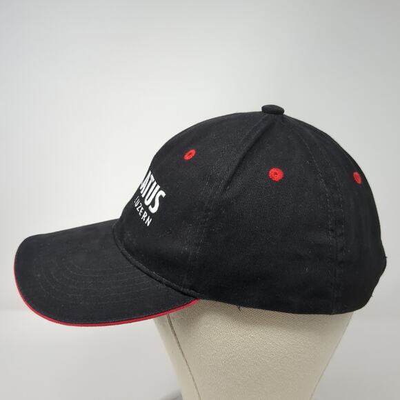 Pilatus Luzern Slideback Baseball Cap Black One Size Adjustable Embroidered - Picture 3 of 10